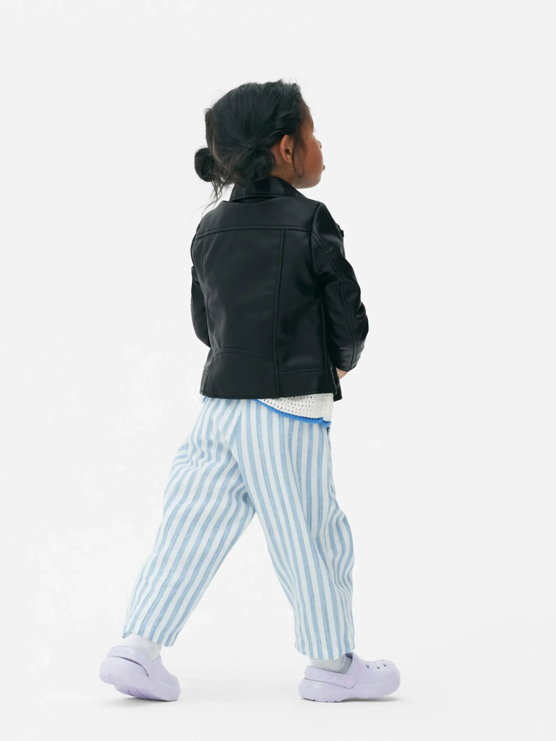 Manteaux Et Vestes|Primark Veste De Motard En Simili Cuir Noir