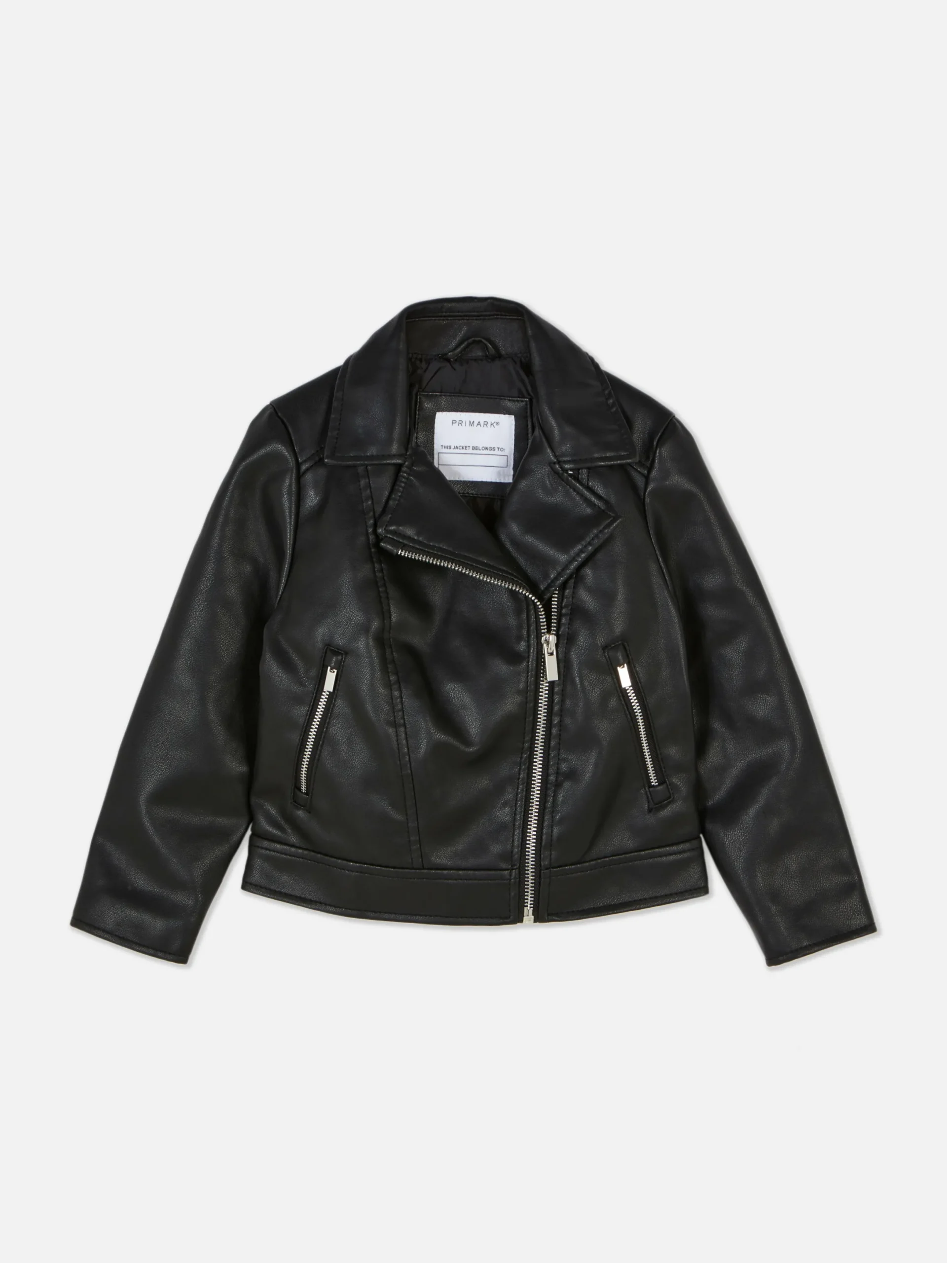 Manteaux Et Vestes|Primark Veste De Motard En Simili Cuir Noir
