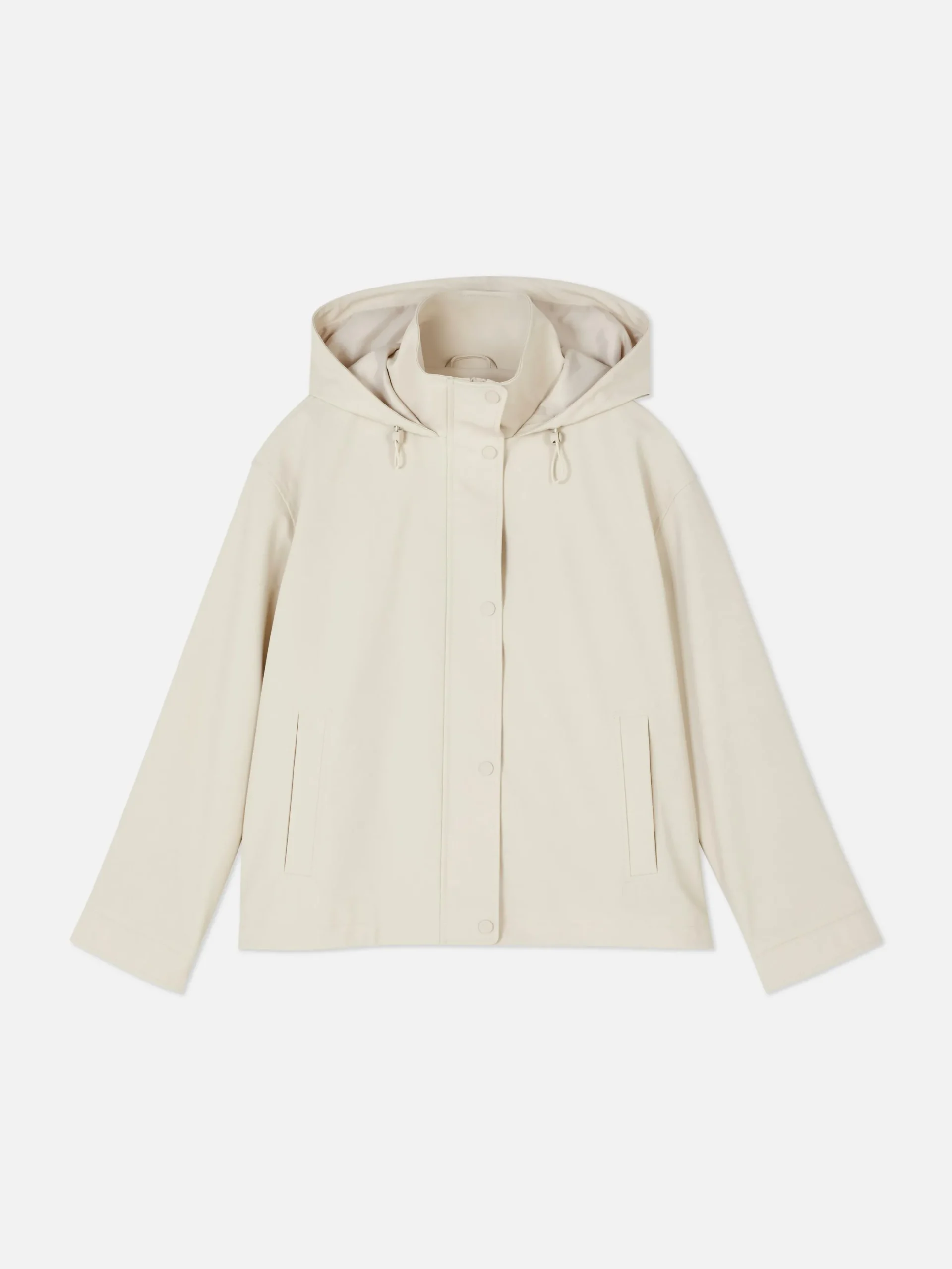 Manteaux Et Vestes|Primark Veste De Pluie à Capuche Naturel