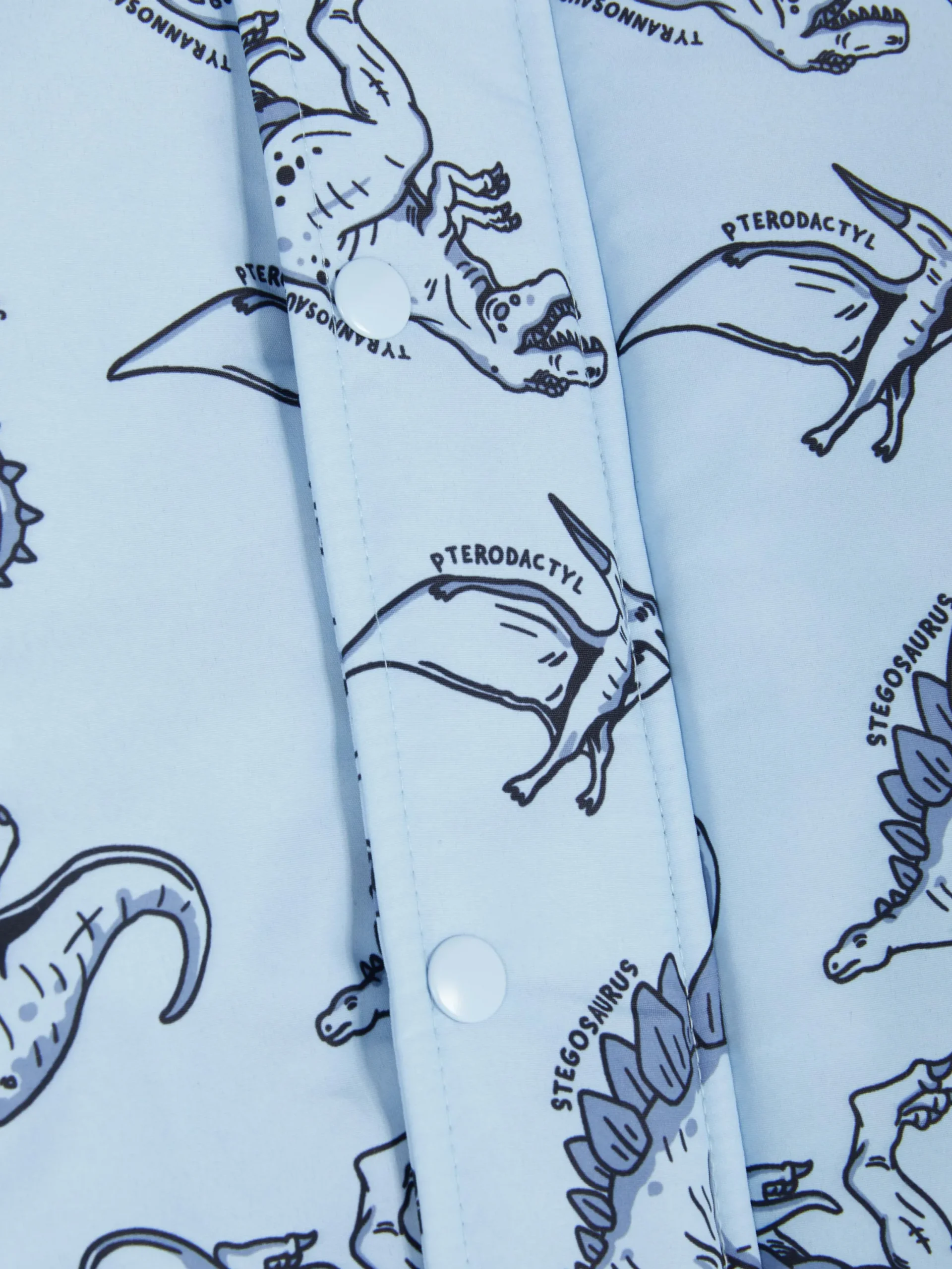 Manteaux Et Vestes|Primark Veste De Pluie à Motif Dinosaure Bleu