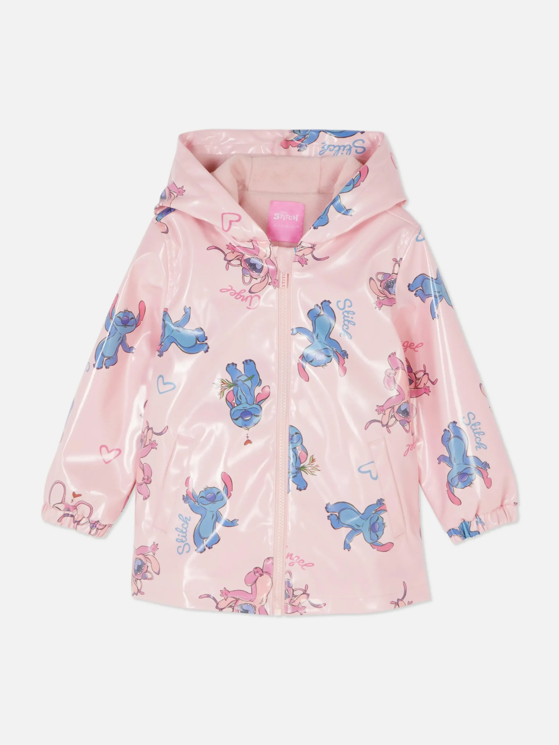 Manteaux Et Vestes|Primark Veste De Pluie Disney Stitch Rose
