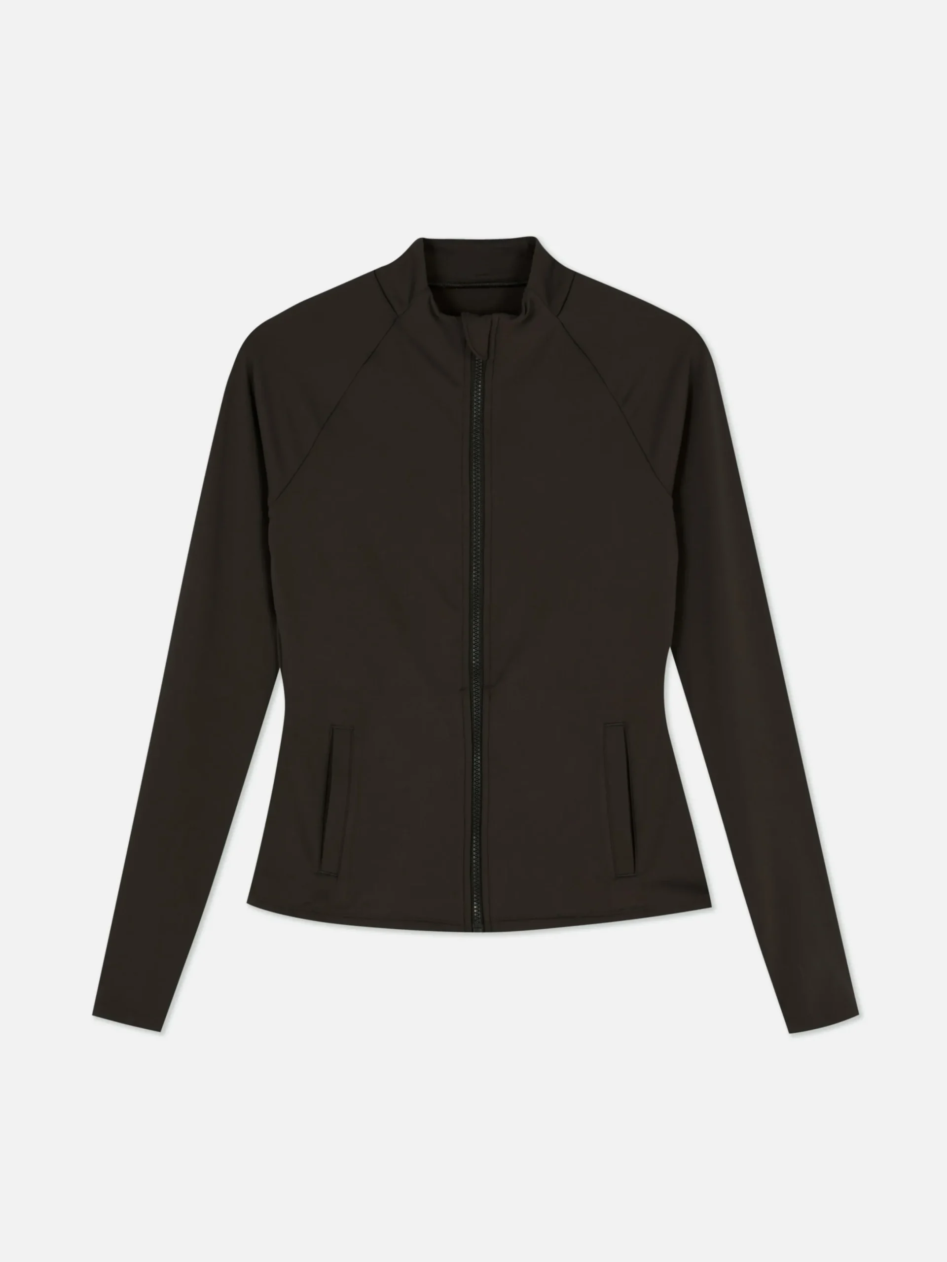 Vêtements De Sport|Primark Veste De Sport Souple Zippée Rita Ora Chocolat