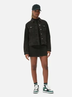 Denim|Manteaux Et Vestes|Primark Veste En Jean Noir