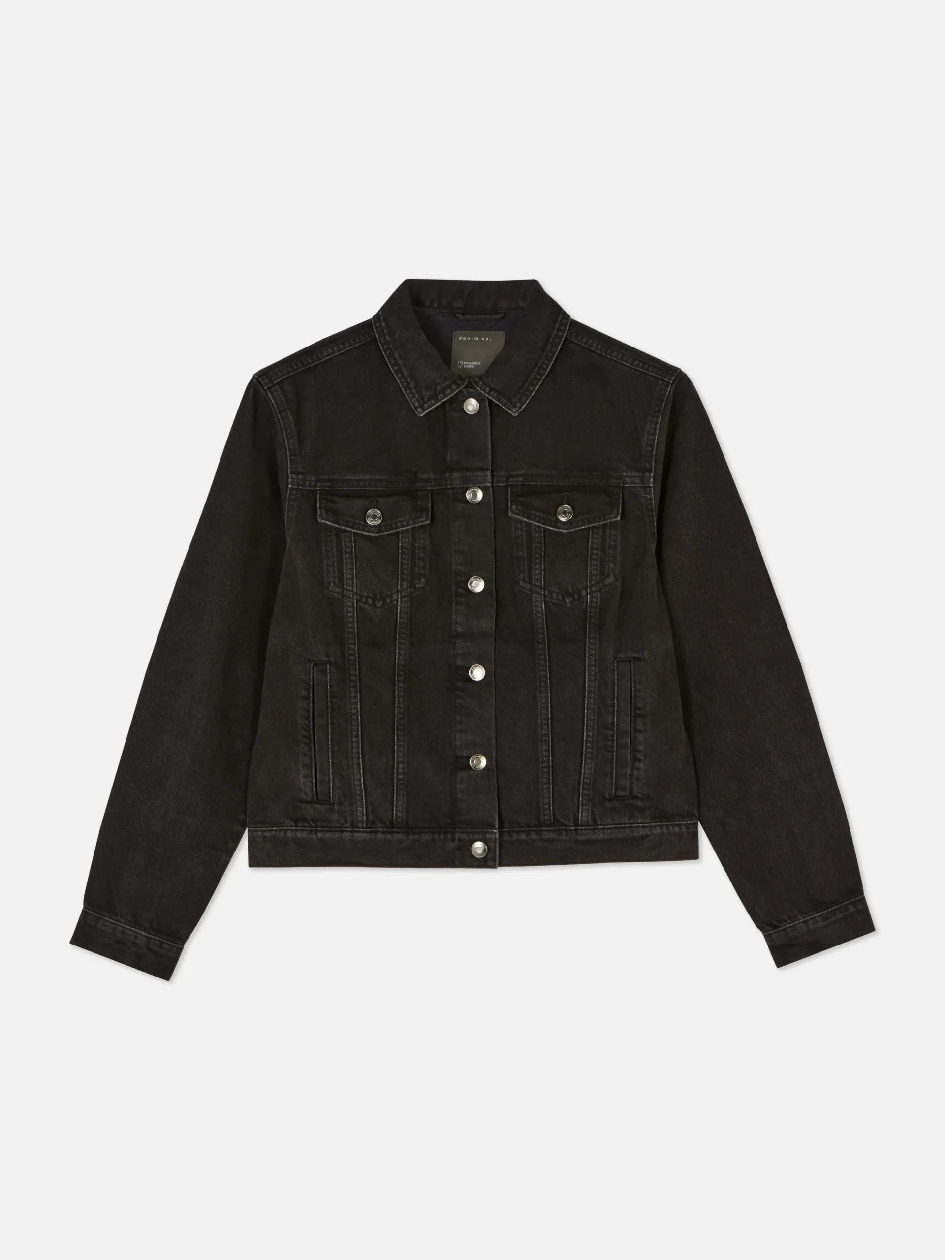 Denim|Manteaux Et Vestes|Primark Veste En Jean Noir