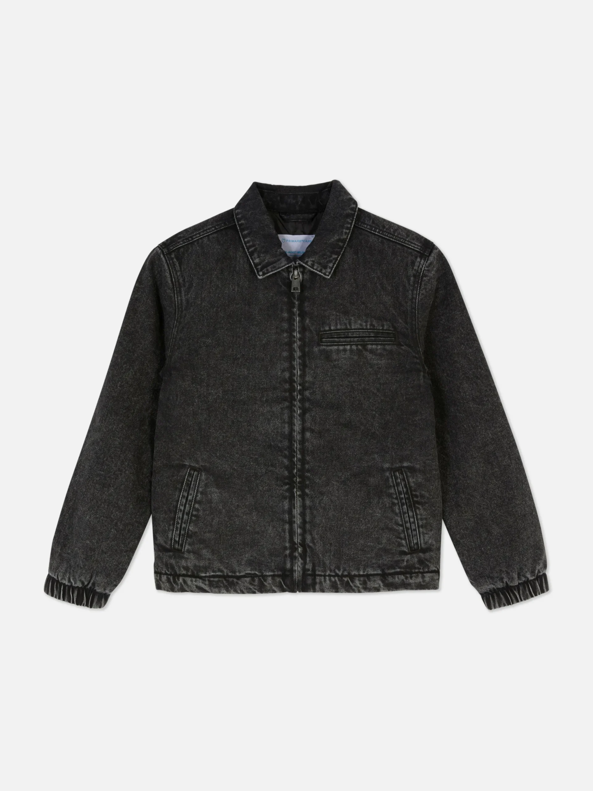 Manteaux Et Vestes|Primark Veste En Jean à Revers Noir