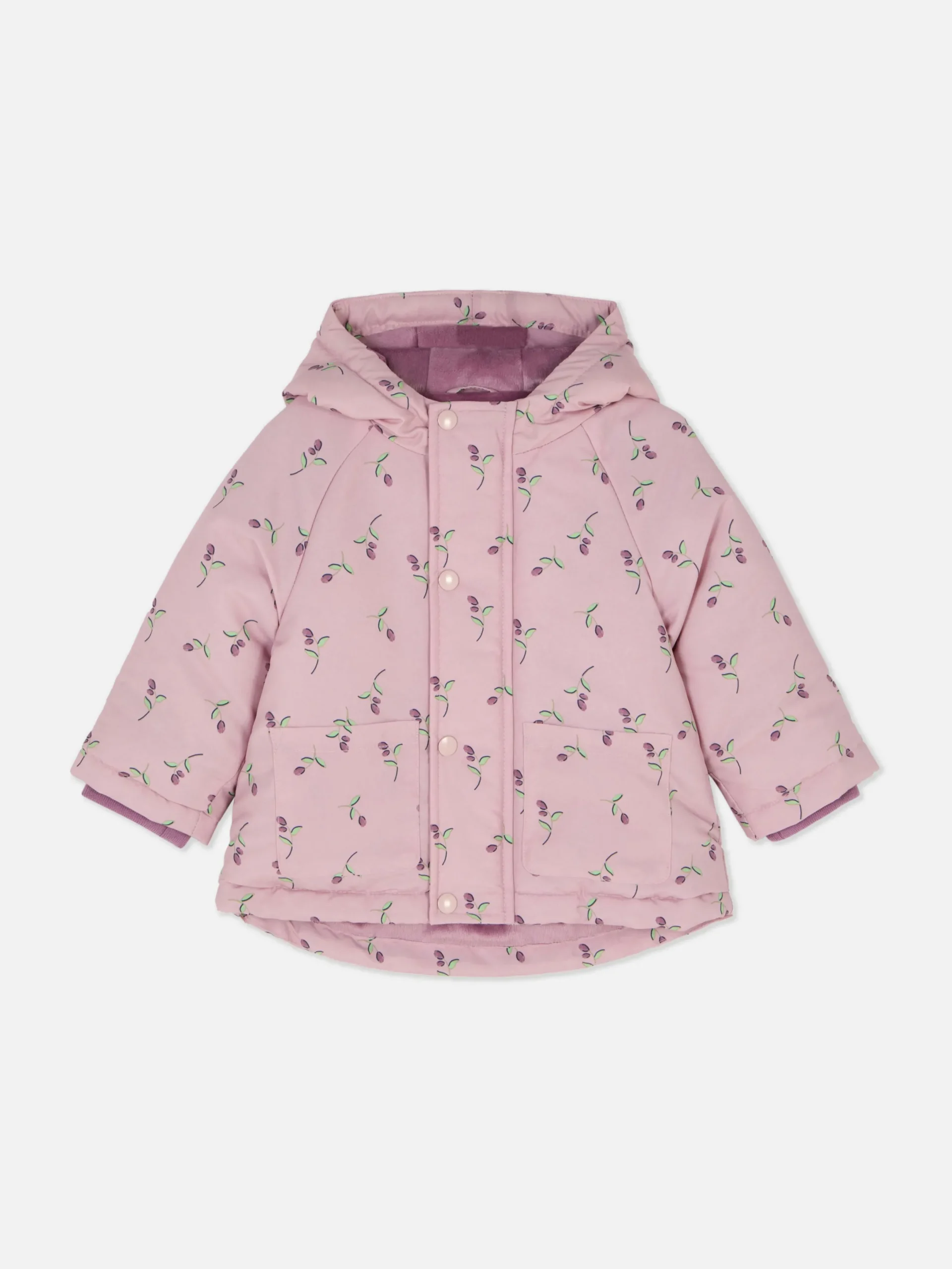 Manteaux Et Vestes|Primark Veste Florale à Capuche Multicolore