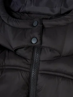 Manteaux Et Vestes|Primark Veste Longue Sans Manche à Capuche Anthracite