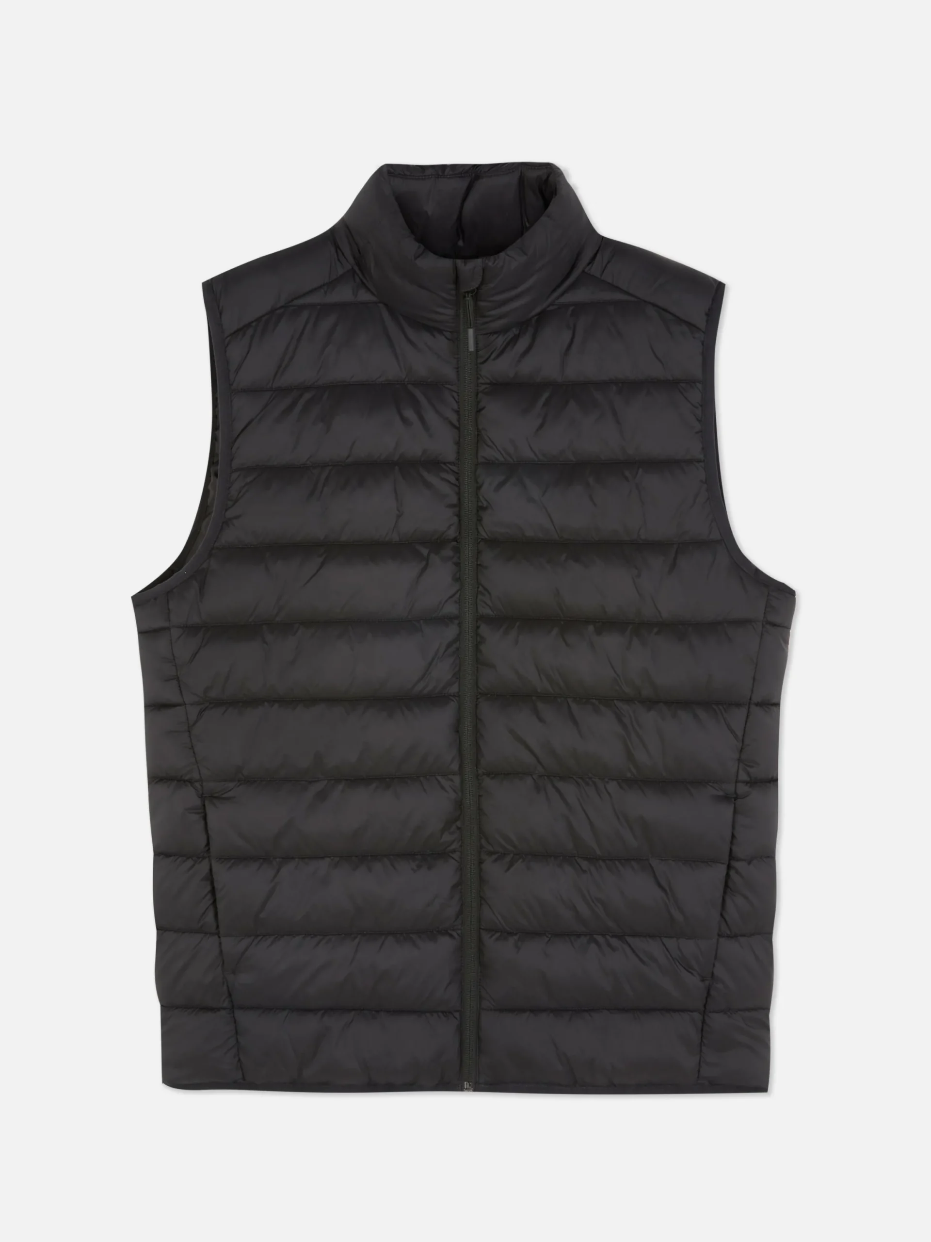 Manteaux Et Vestes|Primark Veste Rembourrée Légère Sans Manches Noir