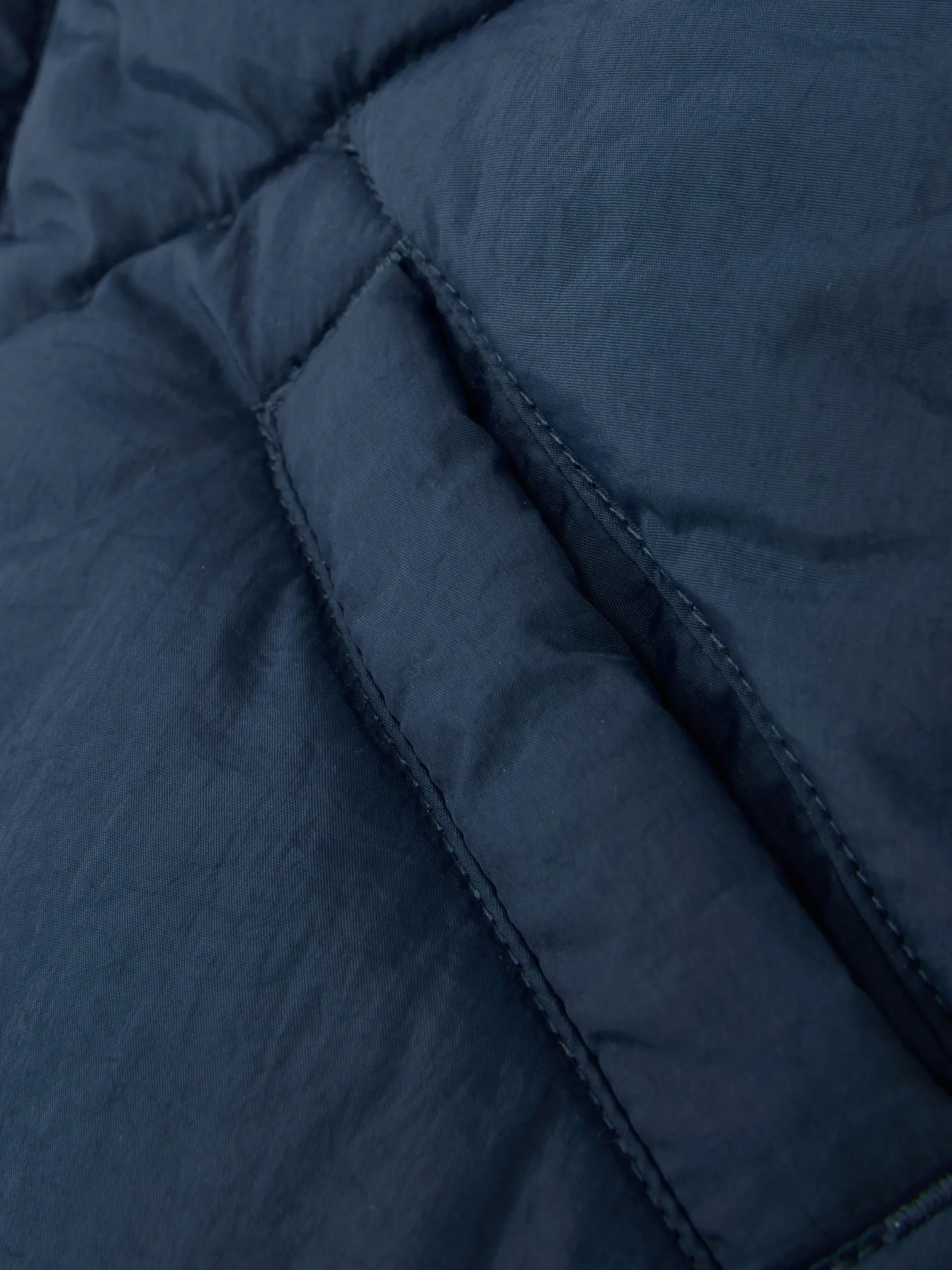 Manteaux Et Vestes|Primark Veste Sans Manche Matelassée Zippée Bleu marine