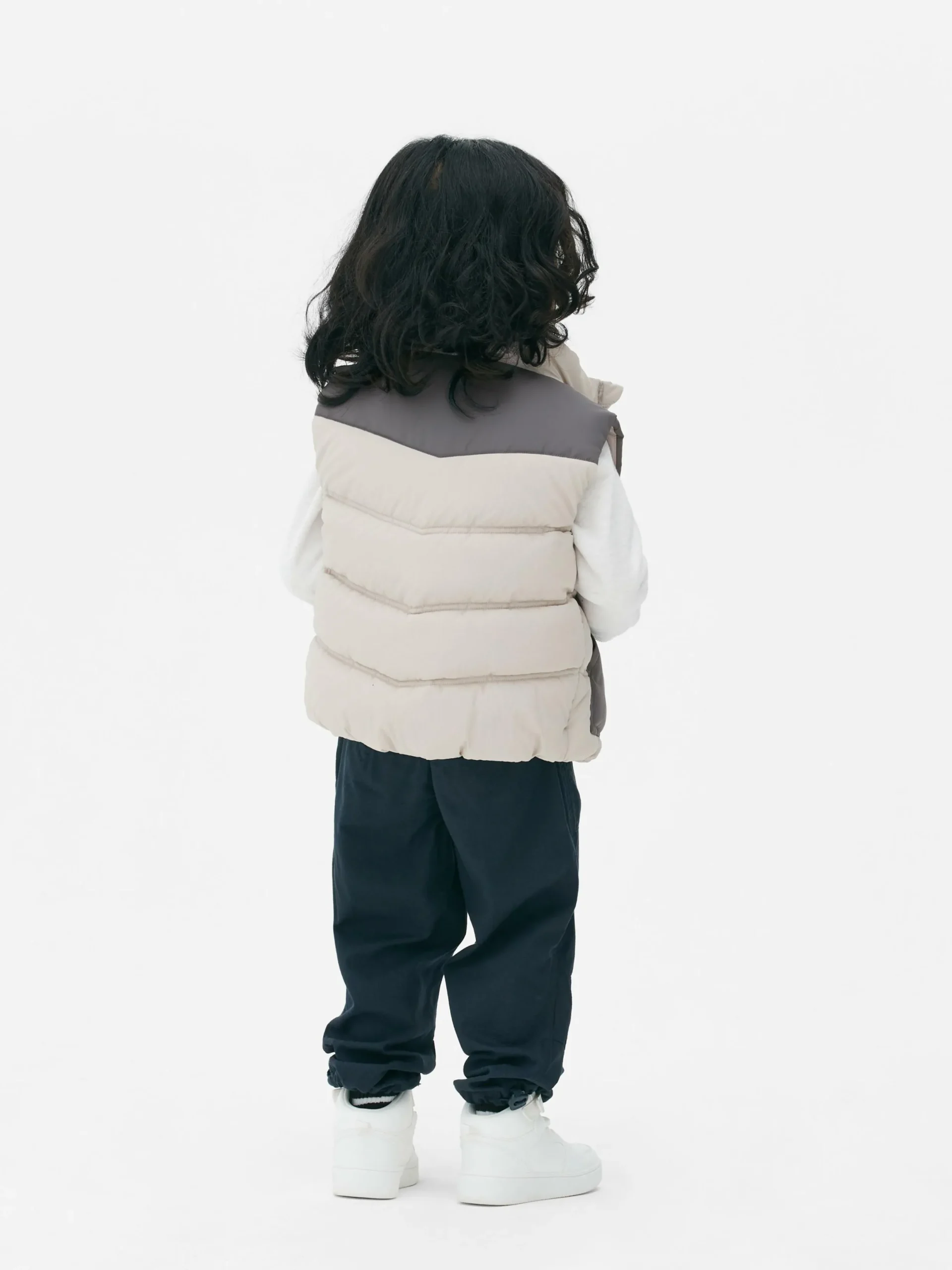 Manteaux Et Vestes|Primark Veste Sans Manches Color Block Gris