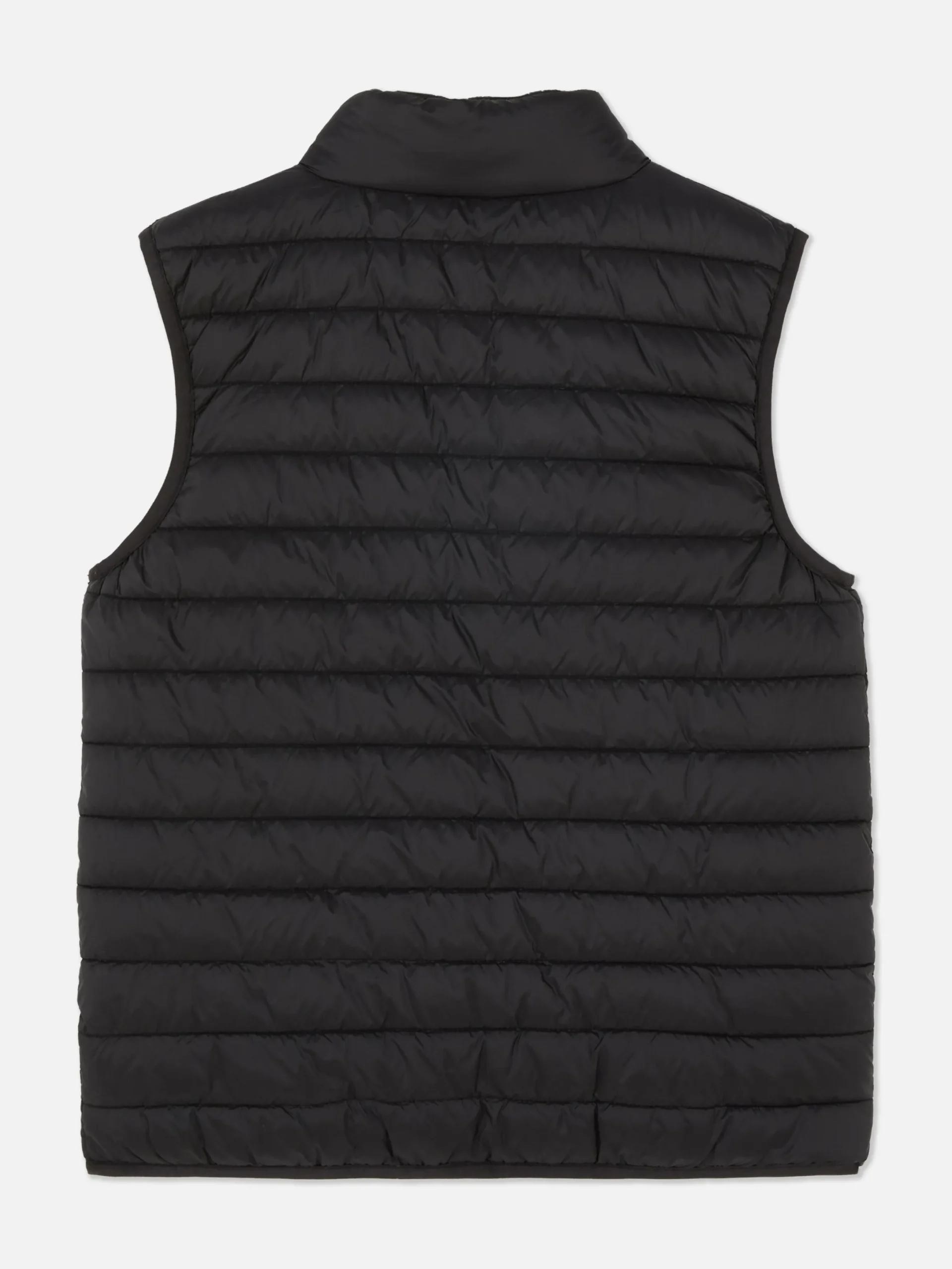 Manteaux Et Vestes|Primark Veste Sans Manches Rembourrée Zippée Noir