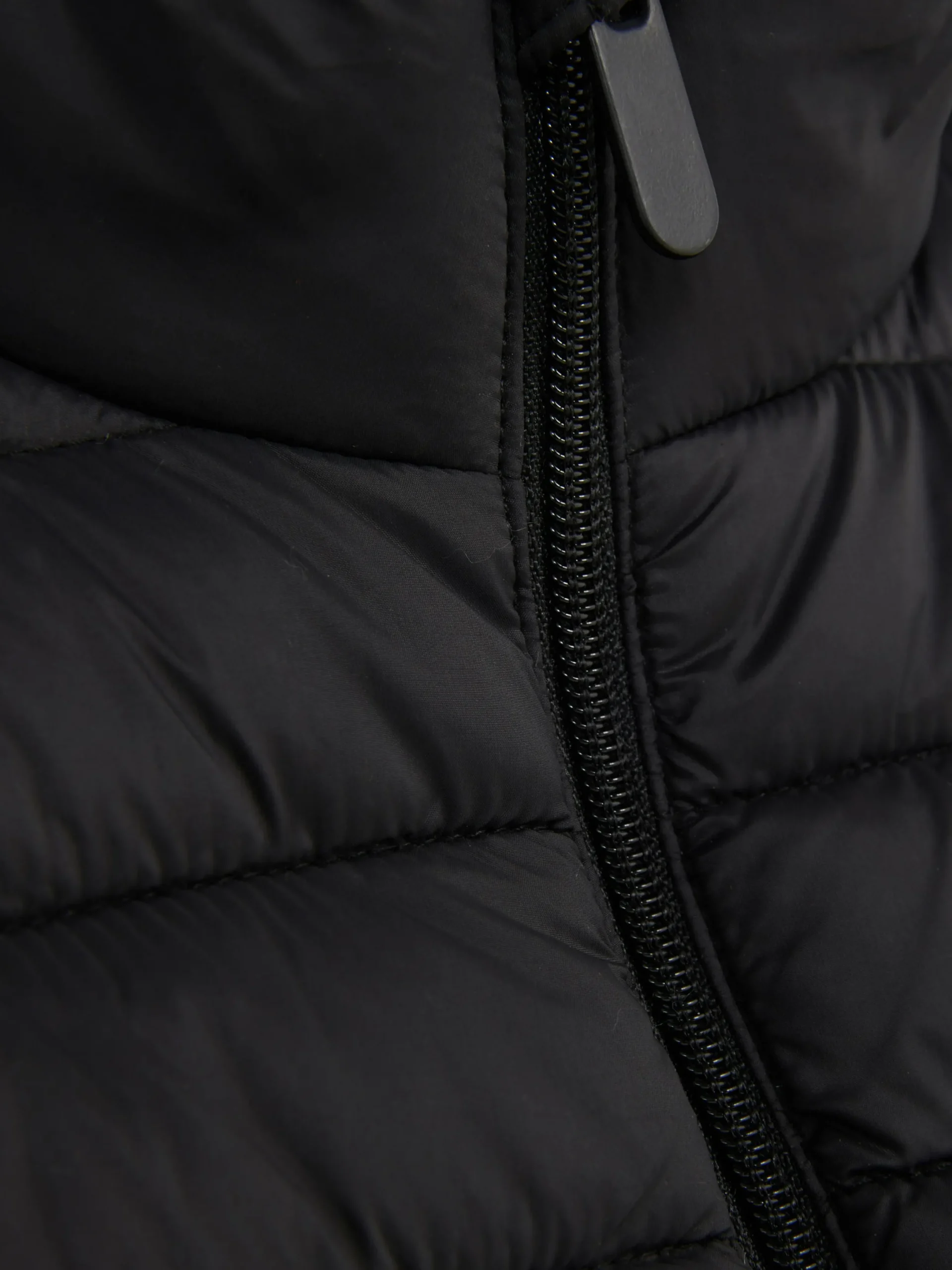 Manteaux Et Vestes|Primark Veste Sans Manches Rembourrée Zippée Noir