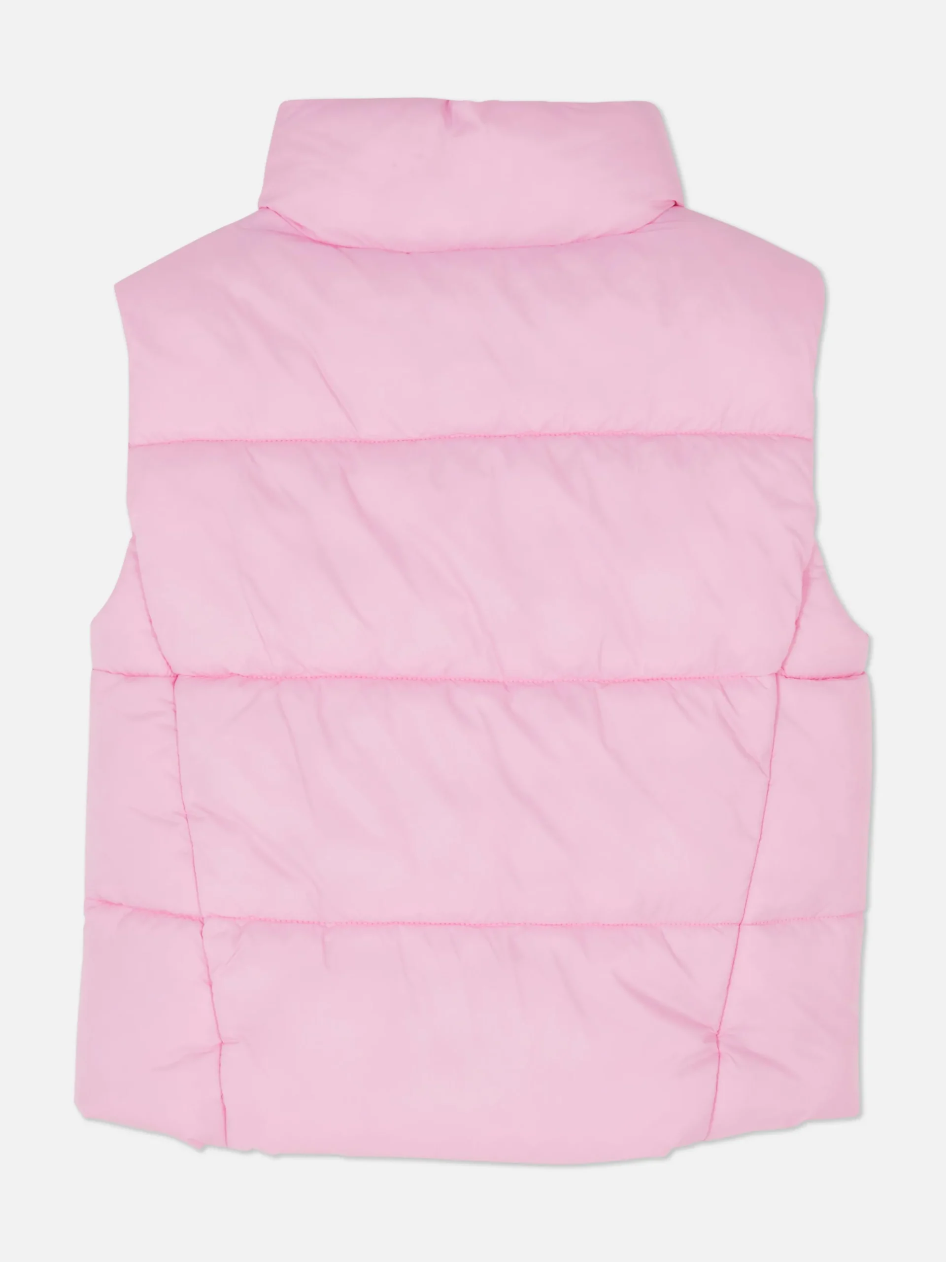 Manteaux Et Vestes|Primark Veste Zippée Sans Manches Rose