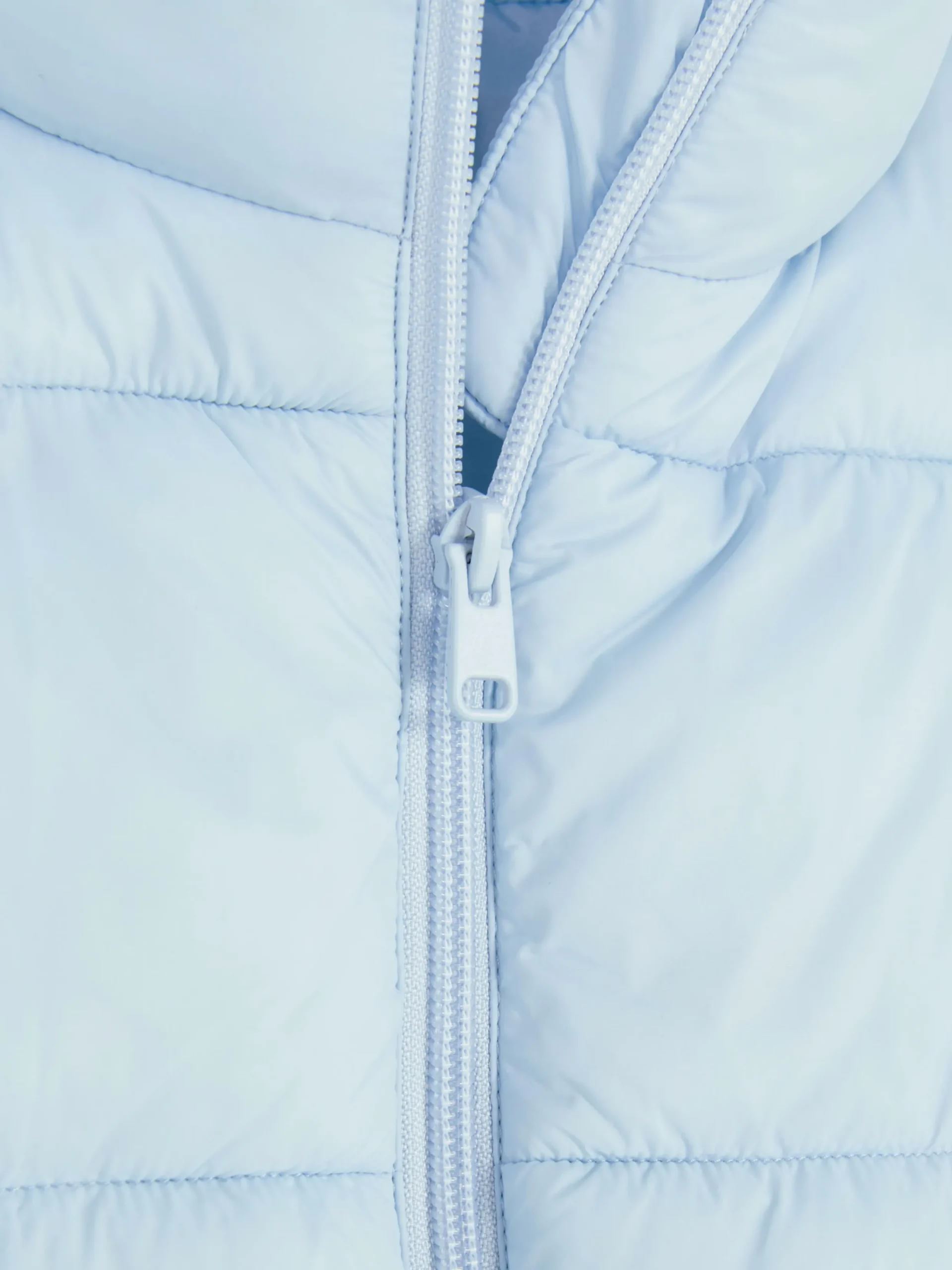 Manteaux Et Vestes|Primark Veste Zippée Sans Manches Bleu